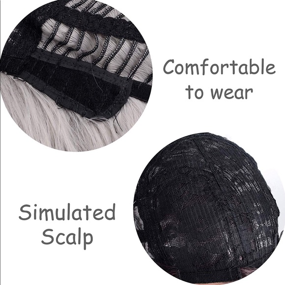 Curls Wavy Bob Ombre Wig - Picture 7 of 9